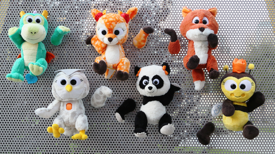 Animoodles Collection 2: Magnetic Plush for Creative Kids