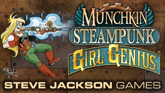 Munchkin Steampunk: Girl Genius