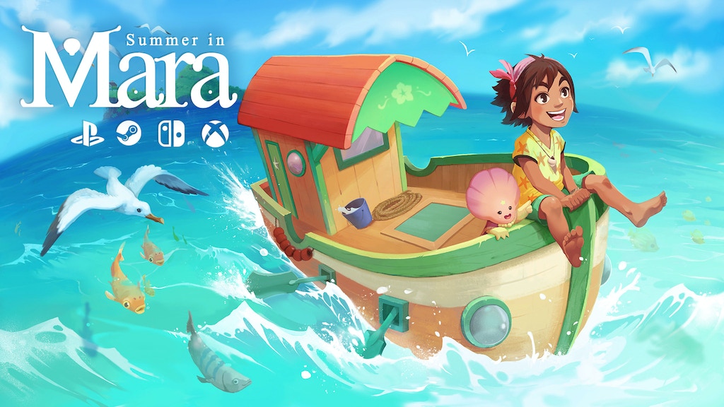 Summer in Mara - An adventure set in a tropical ocean