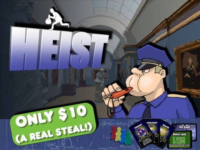 Heist - A Quick Card Game for 2-4 Thieves