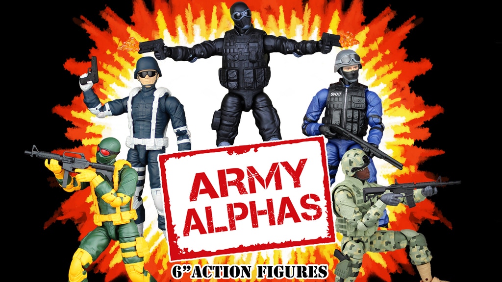 Project Updates for Army Alphas 1:12 (6 Inch Scale) Action Figure 