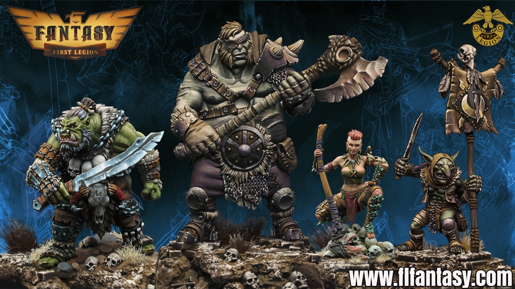 First Legion Heroic Scale 28mm Fantasy Miniatures
