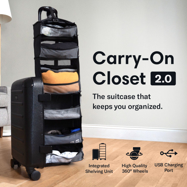 BackerKit Pledge Manager for The Solgaard Carry-On Closet 2.0