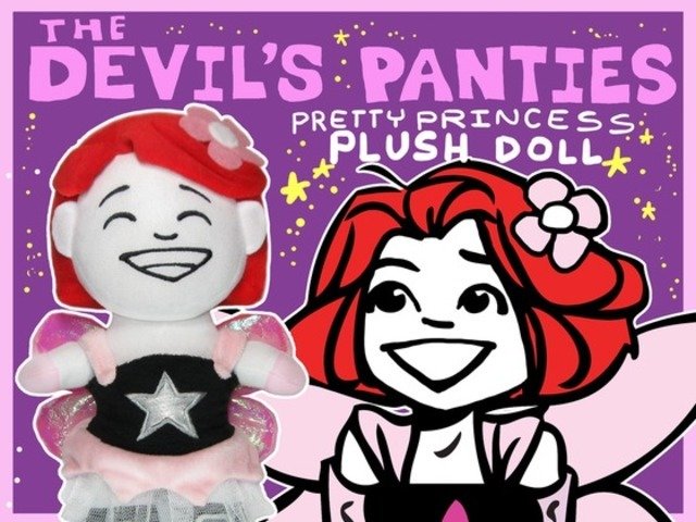 Devil's Panties Pretty Princess Plushie!