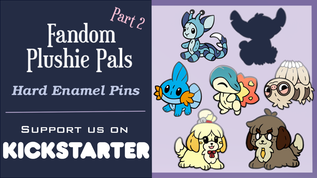 Fandom Plushie Pals - Hard Enamel Pins :: Part 2