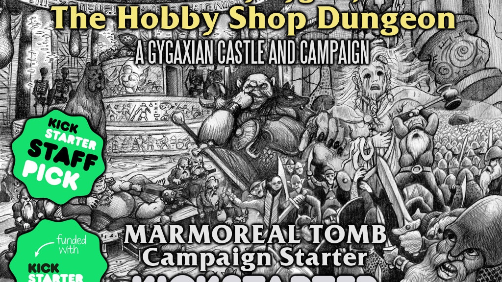 Ernest Gary Gygax Jr.'s Marmoreal Tomb Campaign Starter