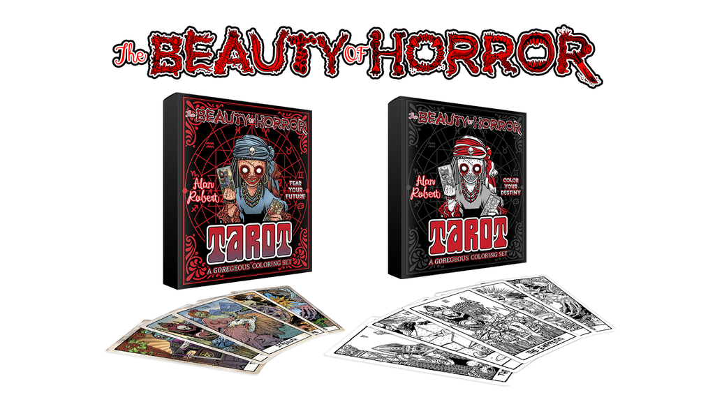 The Beauty of Horror Tarot Card Set