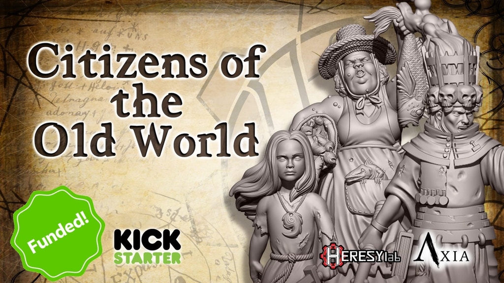 Citizen of the Old World 1.2 - 28mm Heroic Scale miniatures