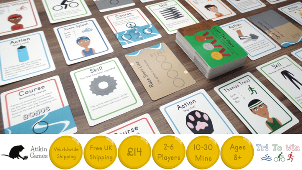 Tri To Win - the triathlon card game