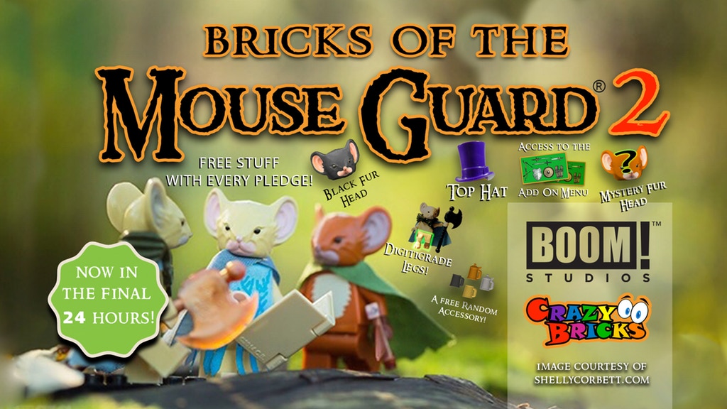 Bricks of the MOUSE GUARD Returns!