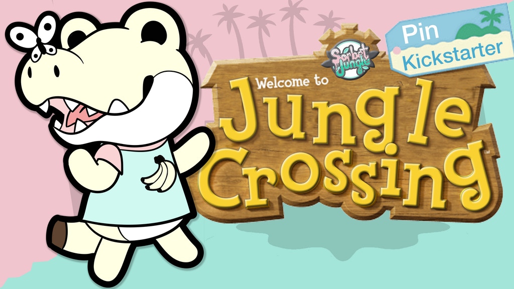 Jungle Crossing, an Enamel Pin Collection