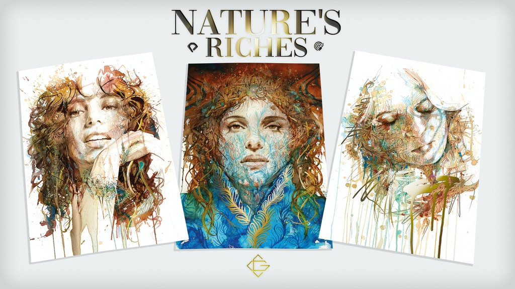 Nature's Riches, Box Set of 8 Signed Limited Edition Prints