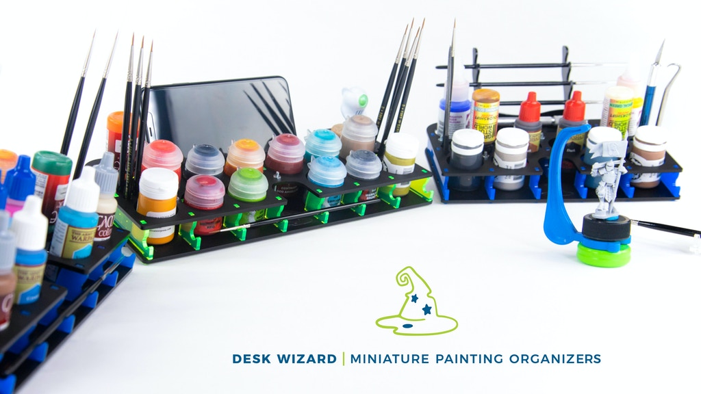 Desk Wizards - Miniature Painting Organizers with Style