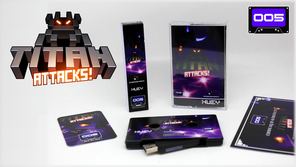 Titan Attacks! - Collectors USB Cassette #005