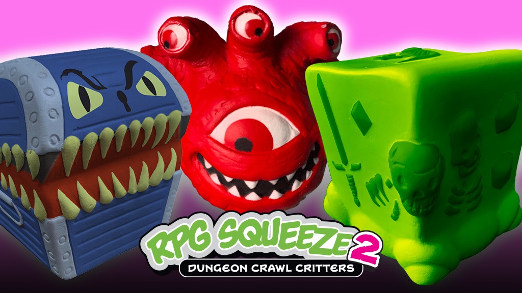 RPG Squeeze Series 2 – Squishy Dungeon Crawl Critters