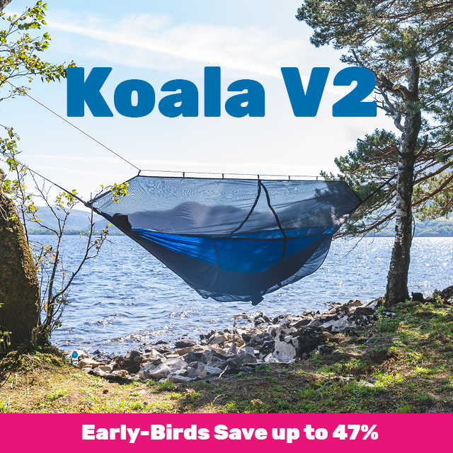 Crua Koala V2: Record Breaking Hammock- Improved.