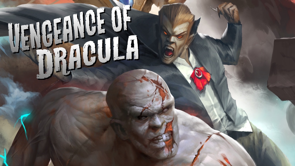 Vengeance of Dracula - Illustrated Horror Novel