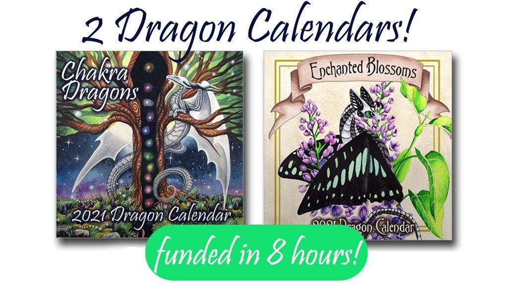 Dragon Calendar x2: Chakras and Butterflies