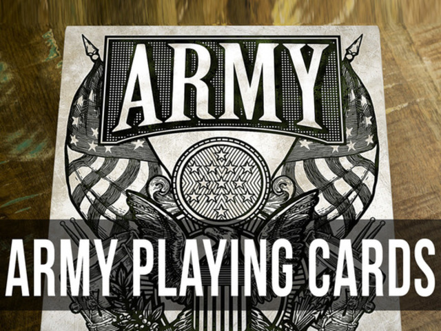 US ARMY Playing Cards by Jackson Robinson