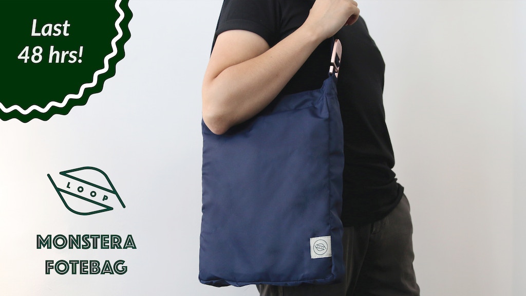 Monstera Fotebag: The foldable totebag for carrying anytime