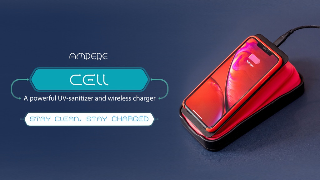 Cell: A Powerful UV Sanitizer and Wireless Charger