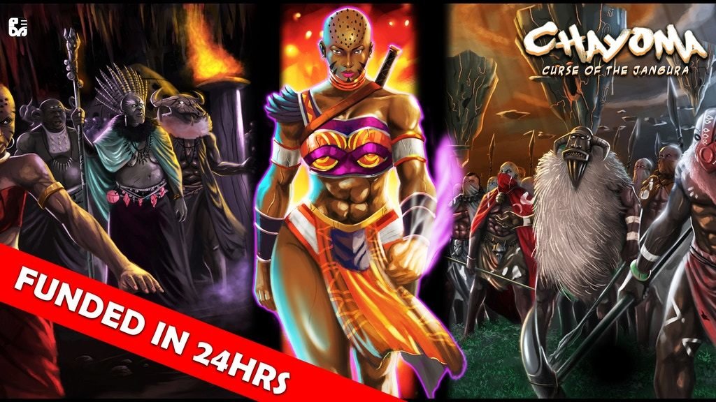 CHAYOMA - CURSE OF THE JANGURA, ISSUE #1 2 & 3