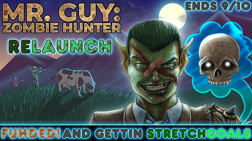 Mr. Guy: Zombie Hunter & the Origins Anthology - ReLaunch!