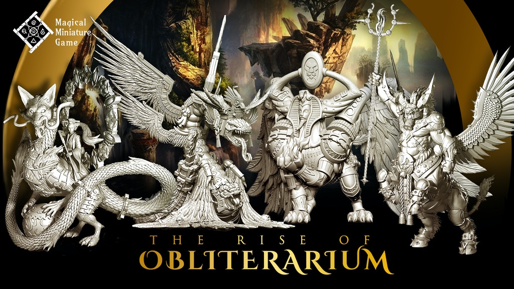 The Rise Of Obliterarium - Fantasy Miniatures