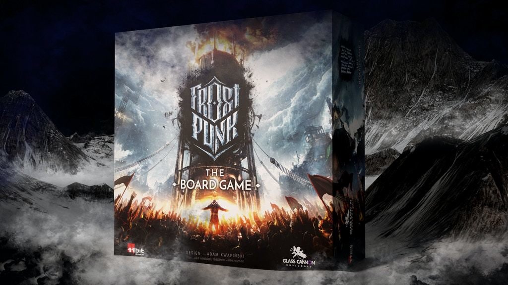 Glass Cannon Unplugged Timber City Expansion Frostpunk: The Board