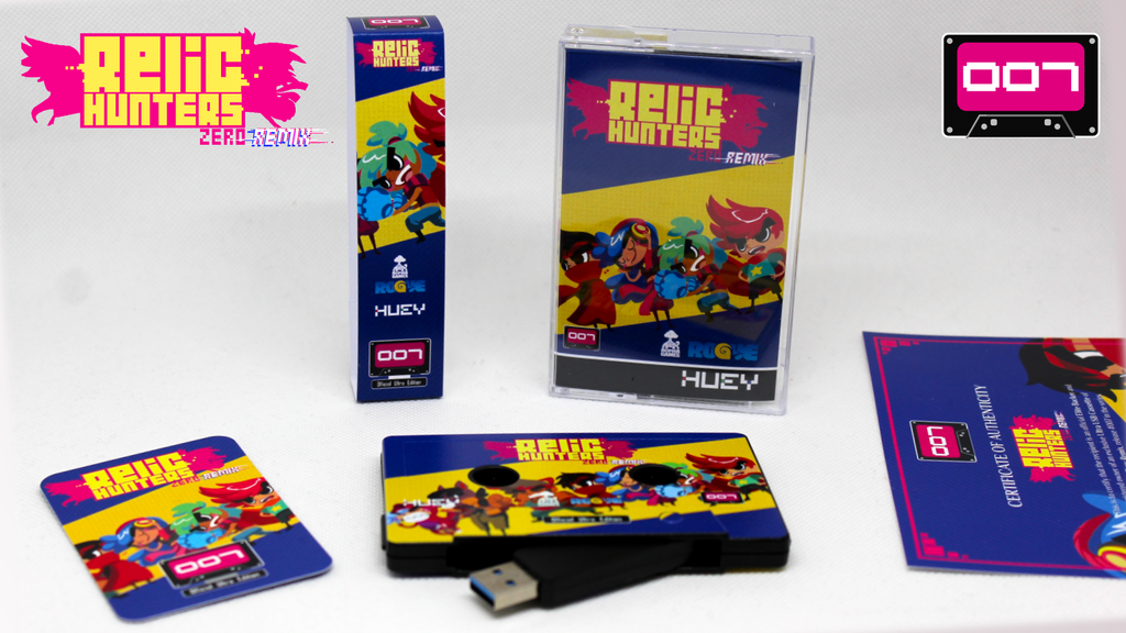 Relic Hunters Zero: Remix - Collectors USB Cassette #007