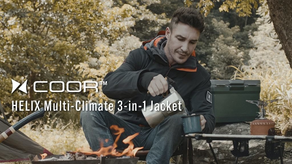 Multi-Climate 3-in-1 Jacket: Upcycled from Coffee Grounds