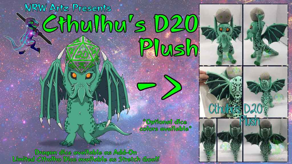 Cthulhu's D20 Plush