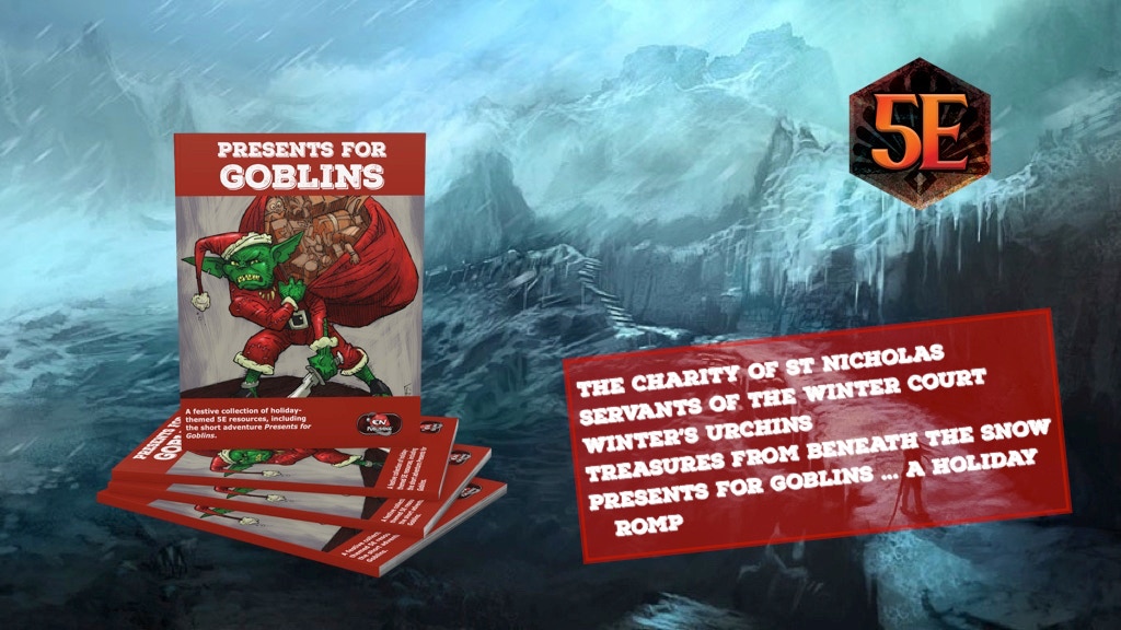 Presents for Goblins: Festive Resources for D&D 5E