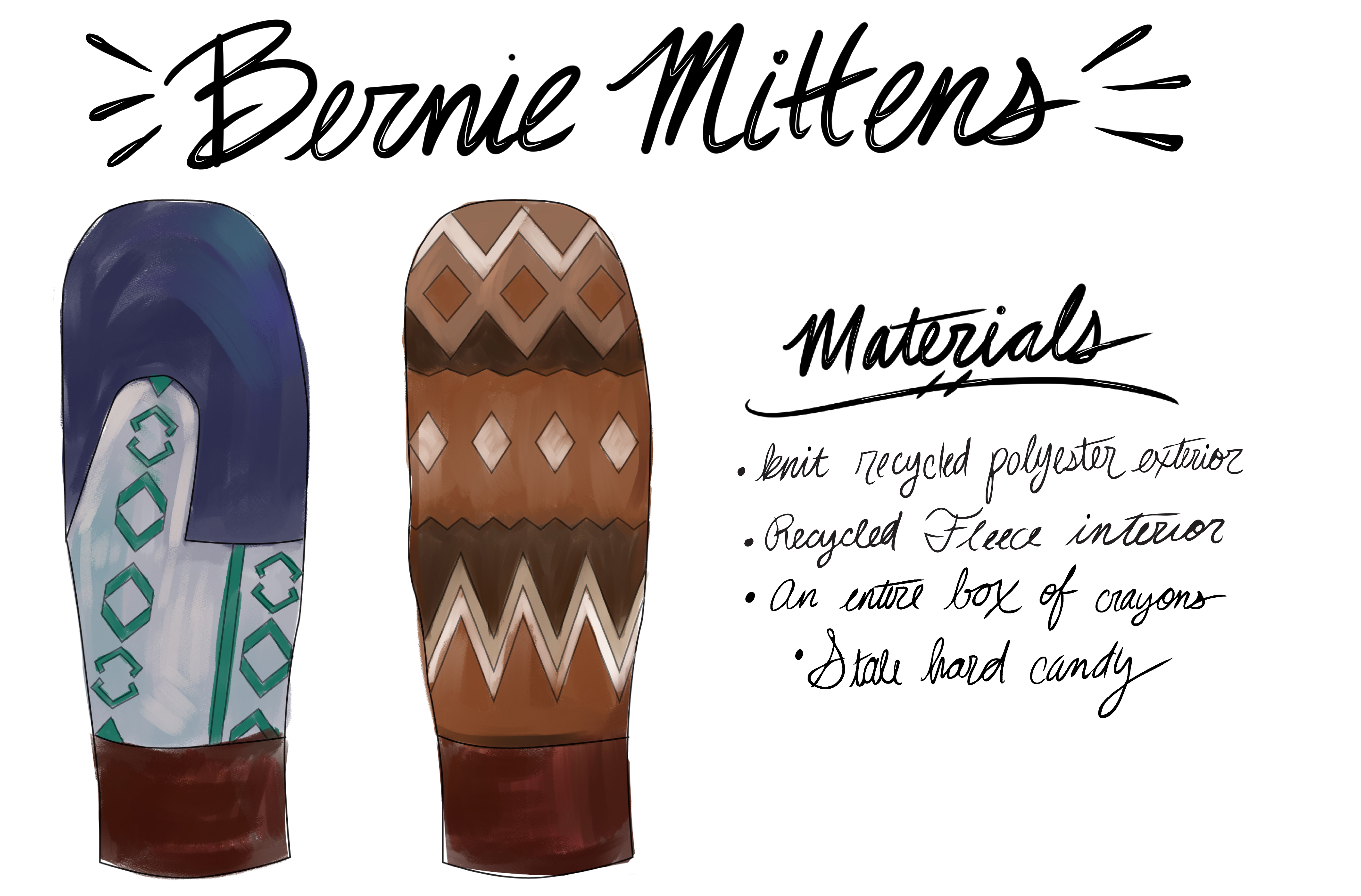 Bernie Mittens: Warm Your Hands & Your Heart