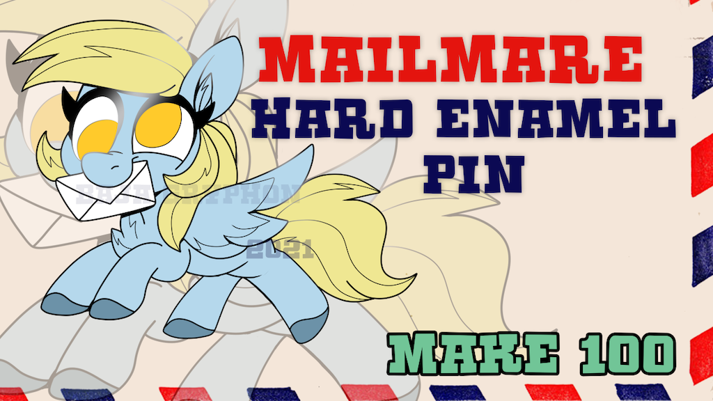 Mailmare Enamel Pin [Make 100]