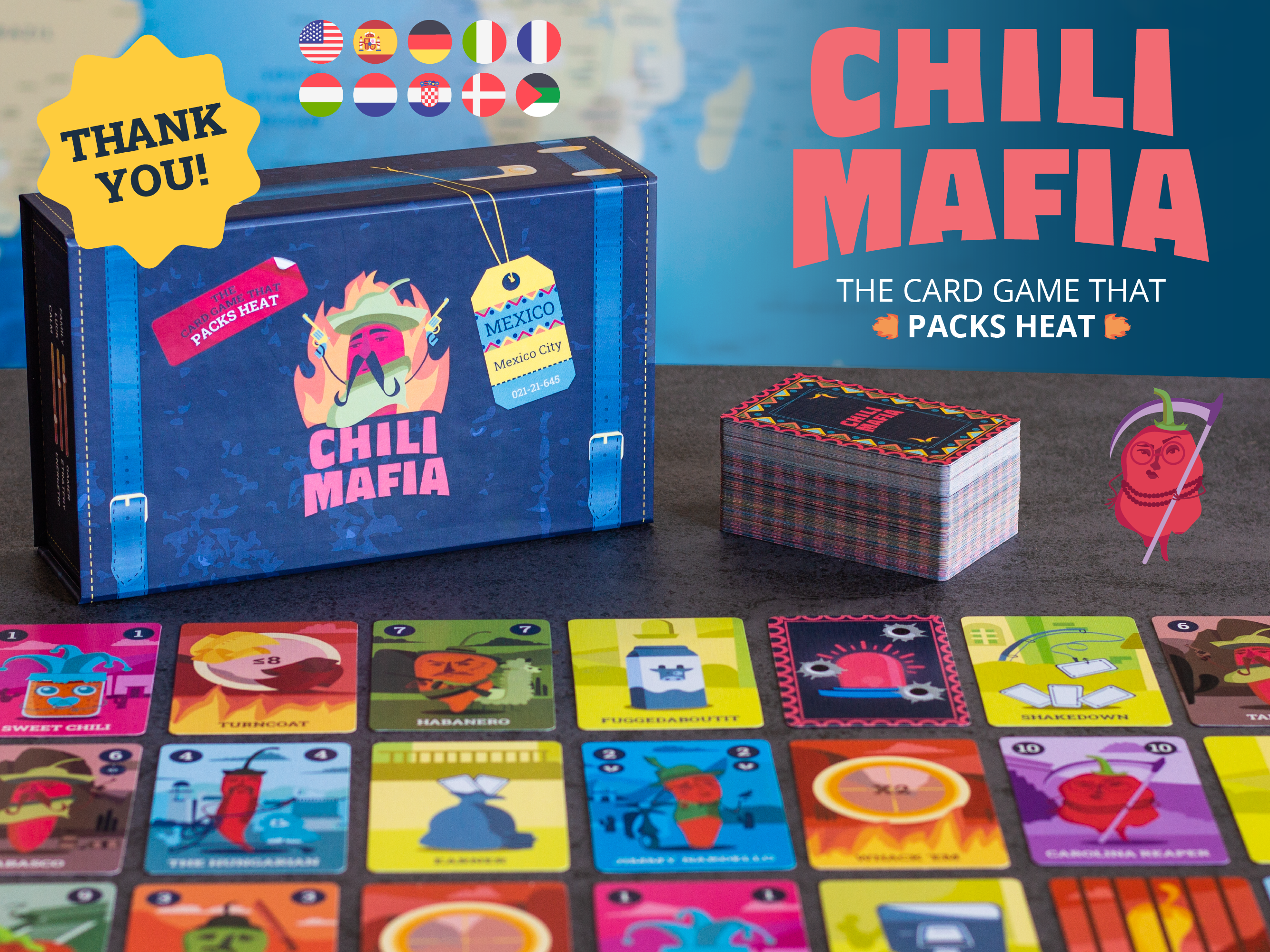 Chili Mafia - The card game that packs heat