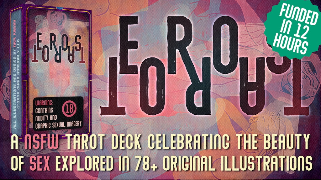 EROS TAROT, an Original Adults Only Tarot Deck