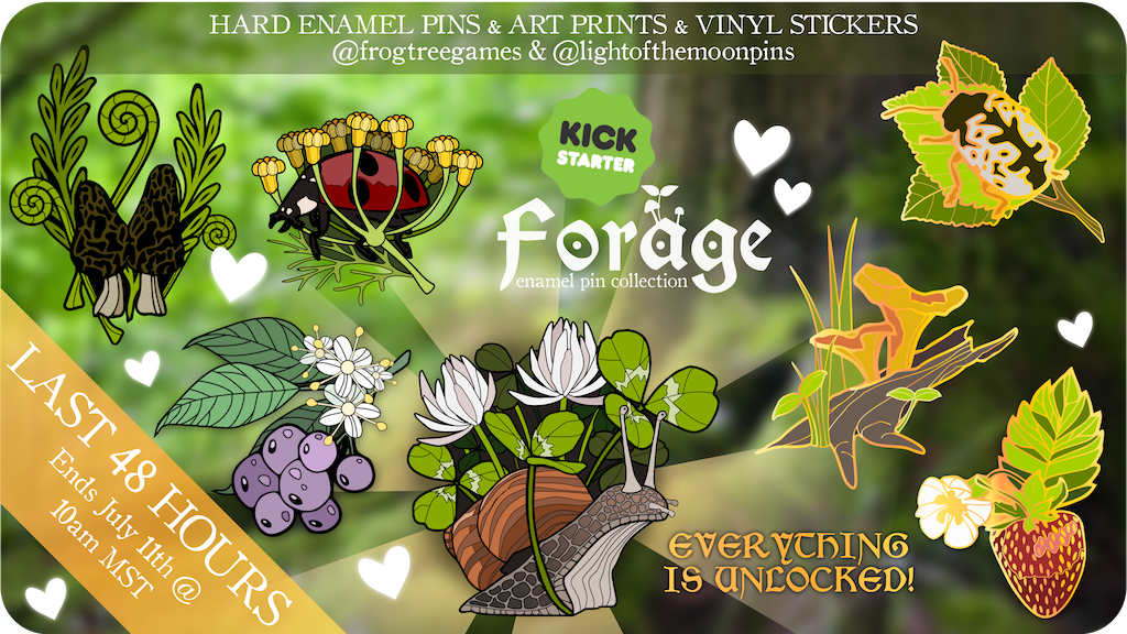 Forage : Enamel Pin Collection