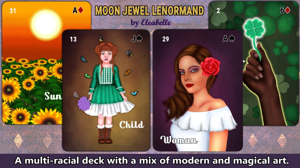 Moon Jewel Lenormand