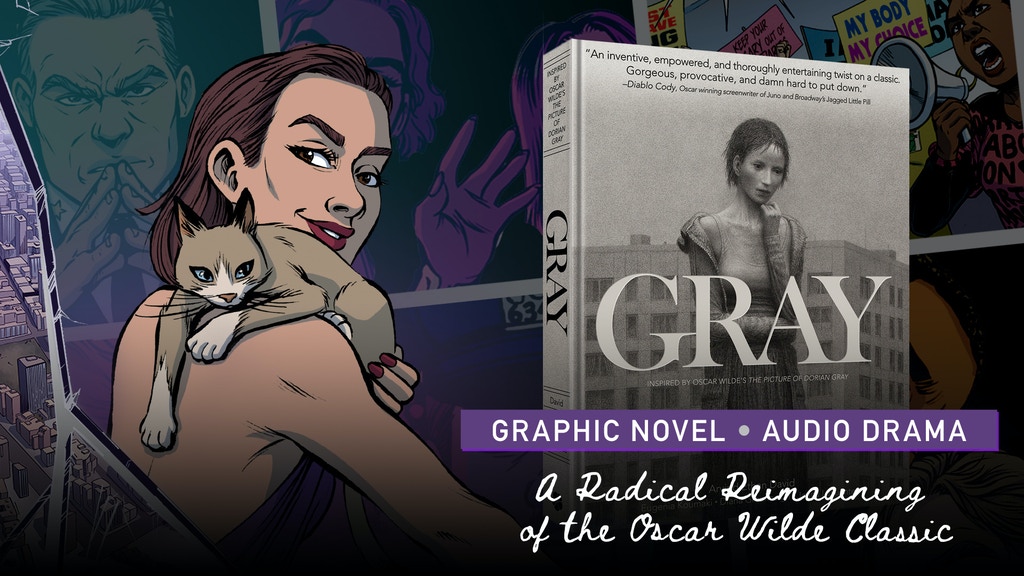 GRAY - Graphic Novel & Audiodrama; Oscar Wilde reimagined