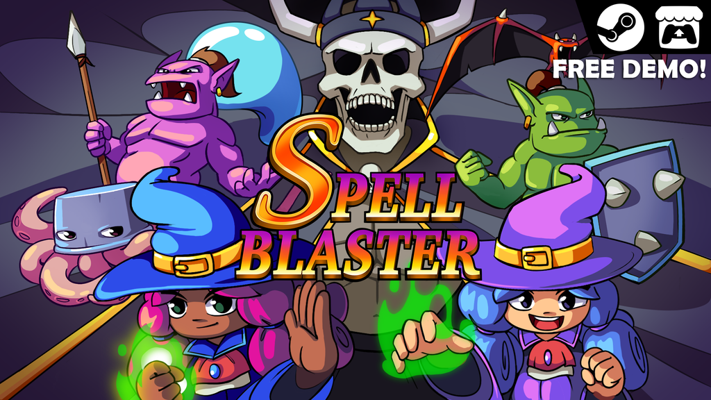 Spell Blaster - A Retro Style 1-2 Player Dungeon Crawler!