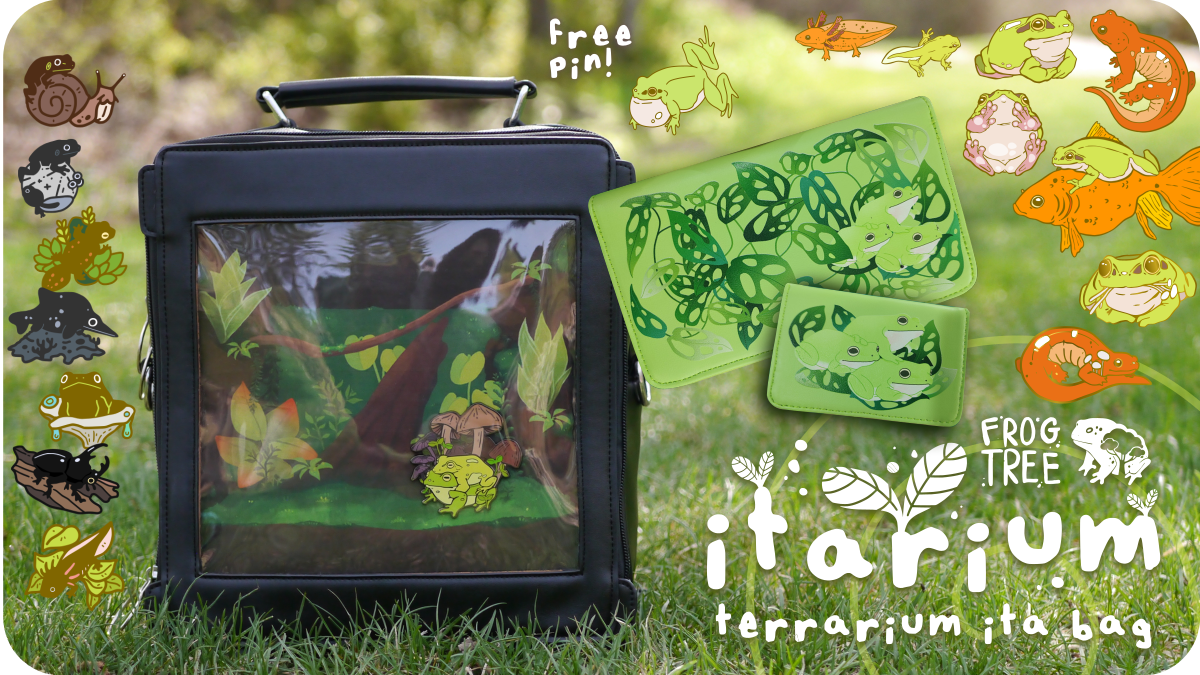 Itarium : terrarium themed ita bag