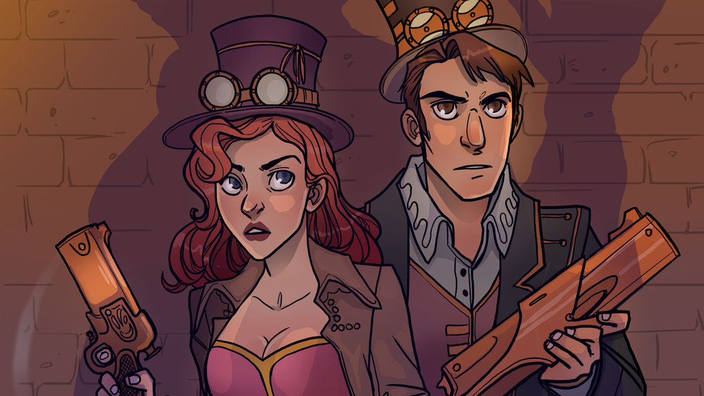 Pneumatic Cases #1-4: Sleuthing Steampunk Spouses