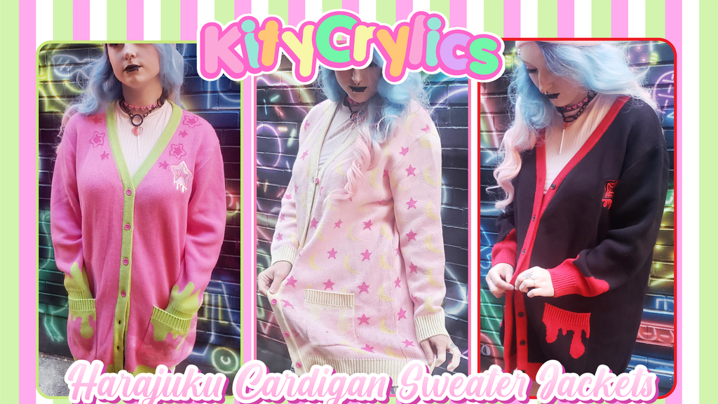 KityCrylics Harajuku Cardigan Jackets!