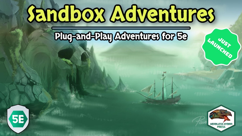 Sandbox Adventures for 5E