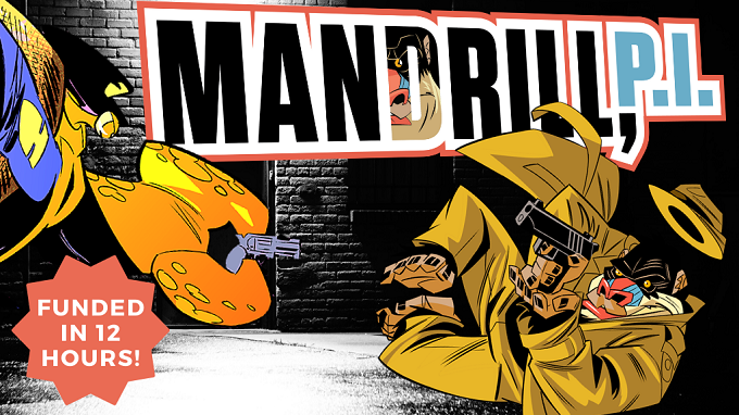 MANDRILL, P.I. #1 – A noir detective tale for cartoon lovers