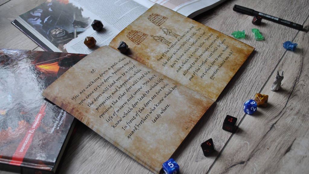 Book of Riddles for Role-Playing Games