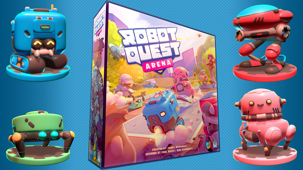 Robot Quest Arena Deckbuilding Game