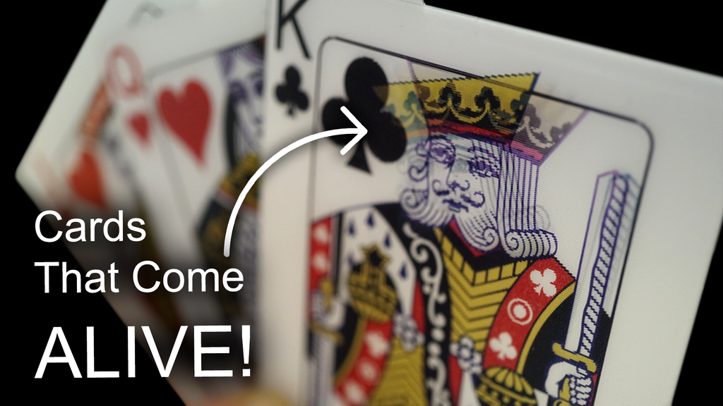 Kinetic Cards: Playing Cards that come Alive!