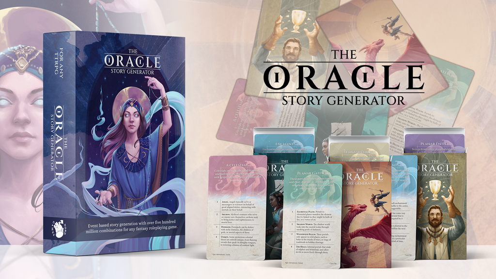 The Oracle Story Generator Tarot-Sized Cards